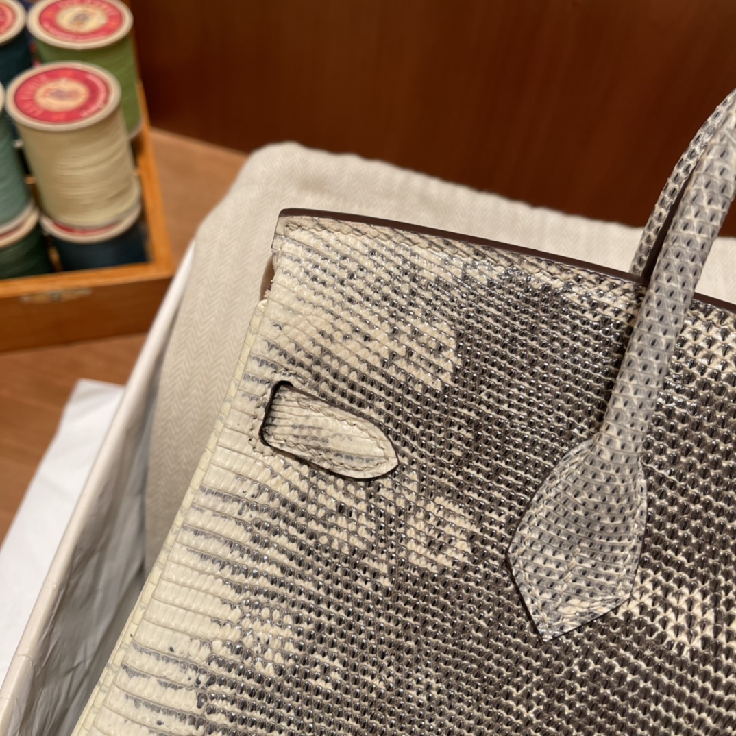 에르메스 버킨백25 히말라야 금장 리자드 가죽